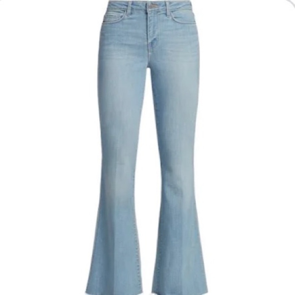 L'AGENCE Light Blue Flare Jeans